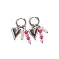 Oorbellen Big Love Zilver