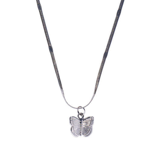 Ketting Butterfly zilver