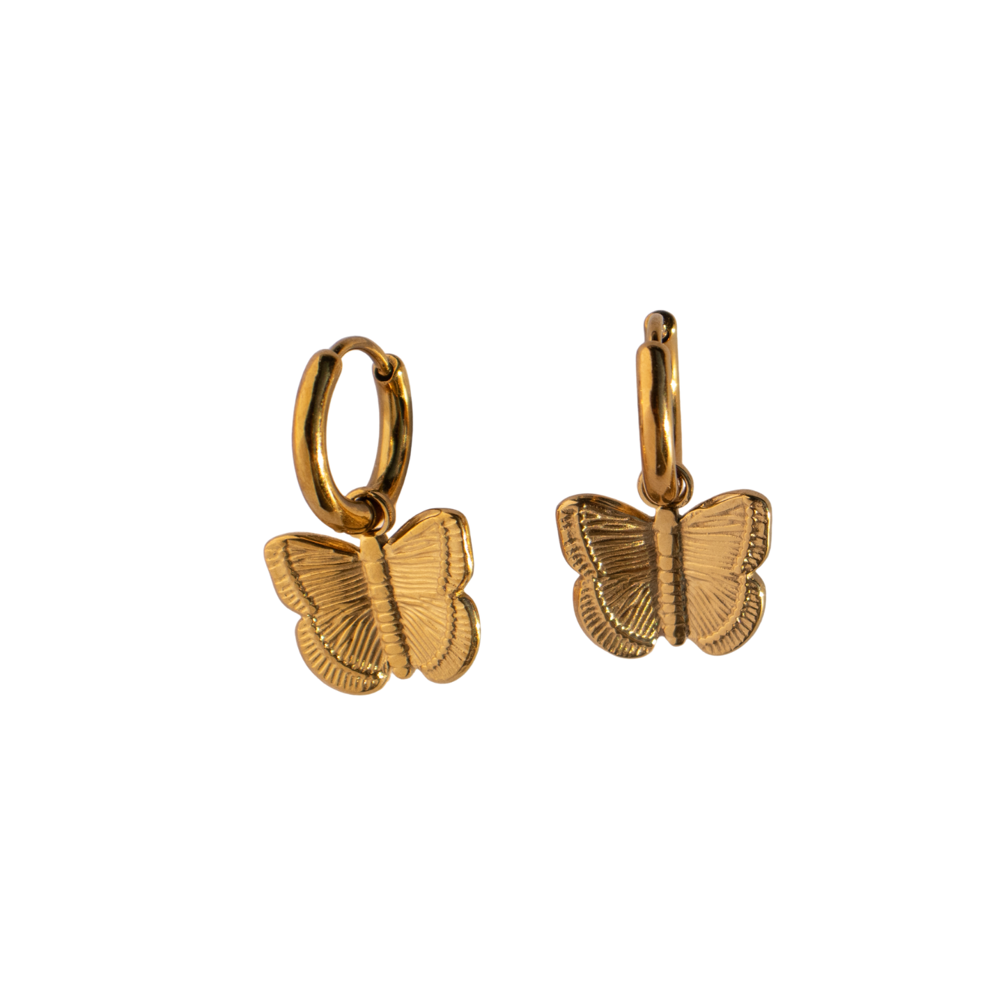 Oorbellen Butterfly Goud