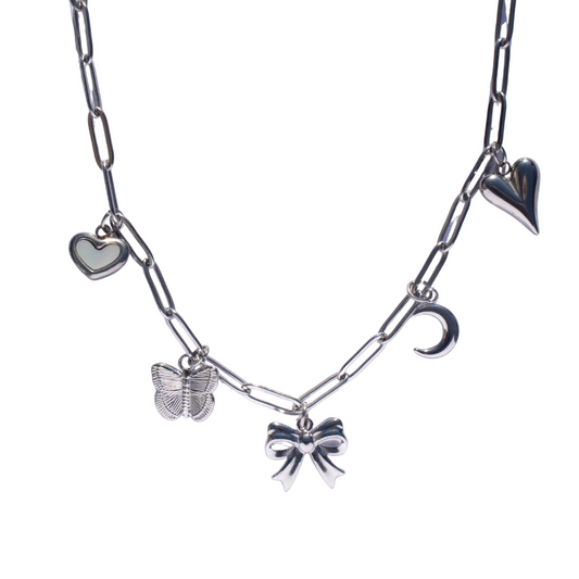 Bedelketting Celebrate zilver