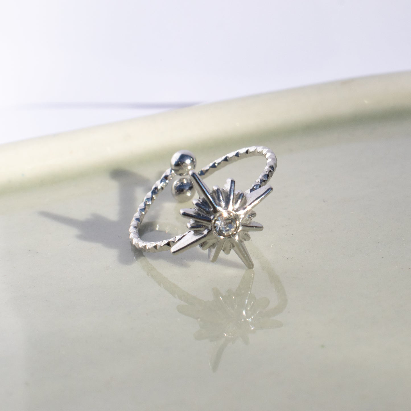 Ring starlight zilver