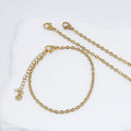 Armband Schakel Mini Goud