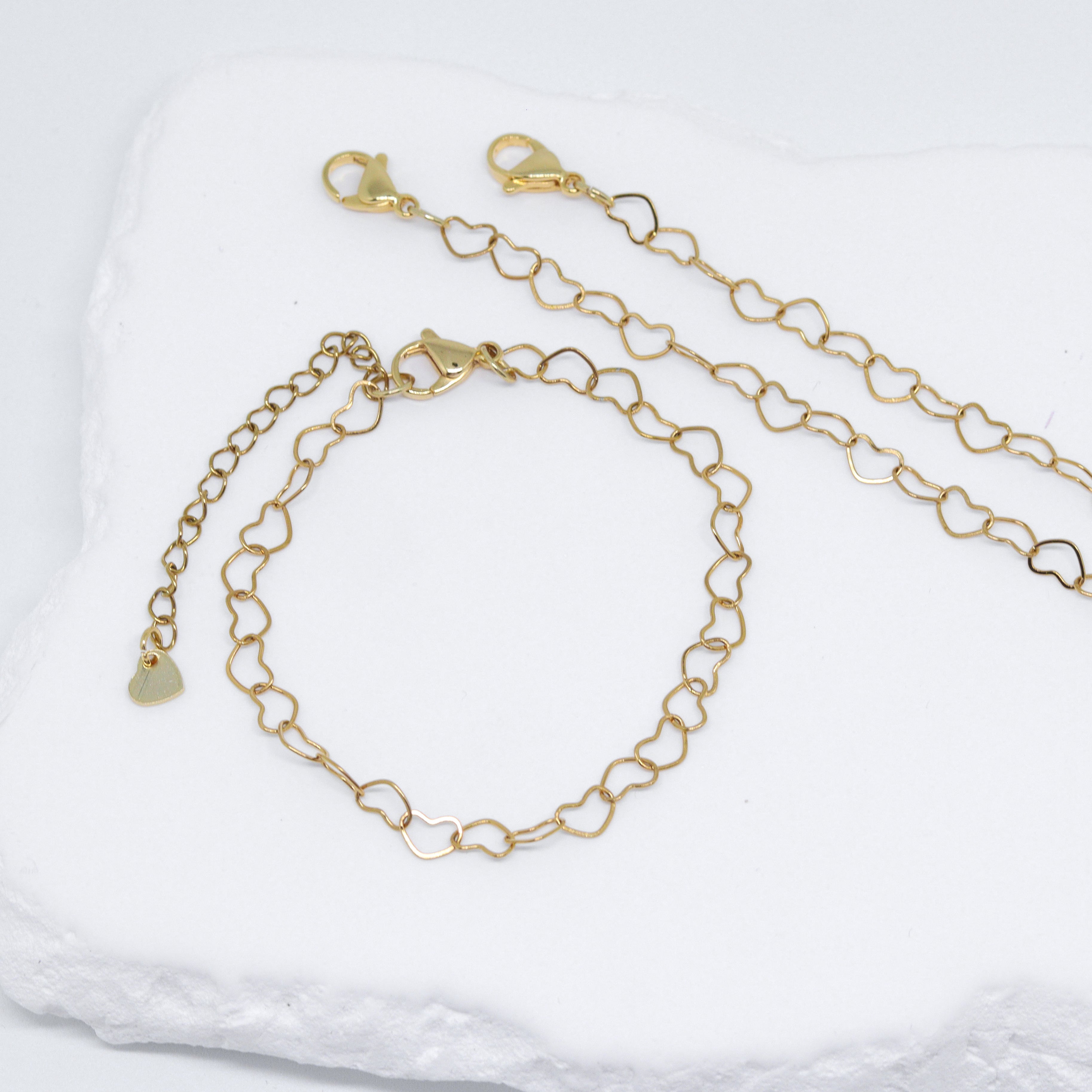 Armband Heart Goud
