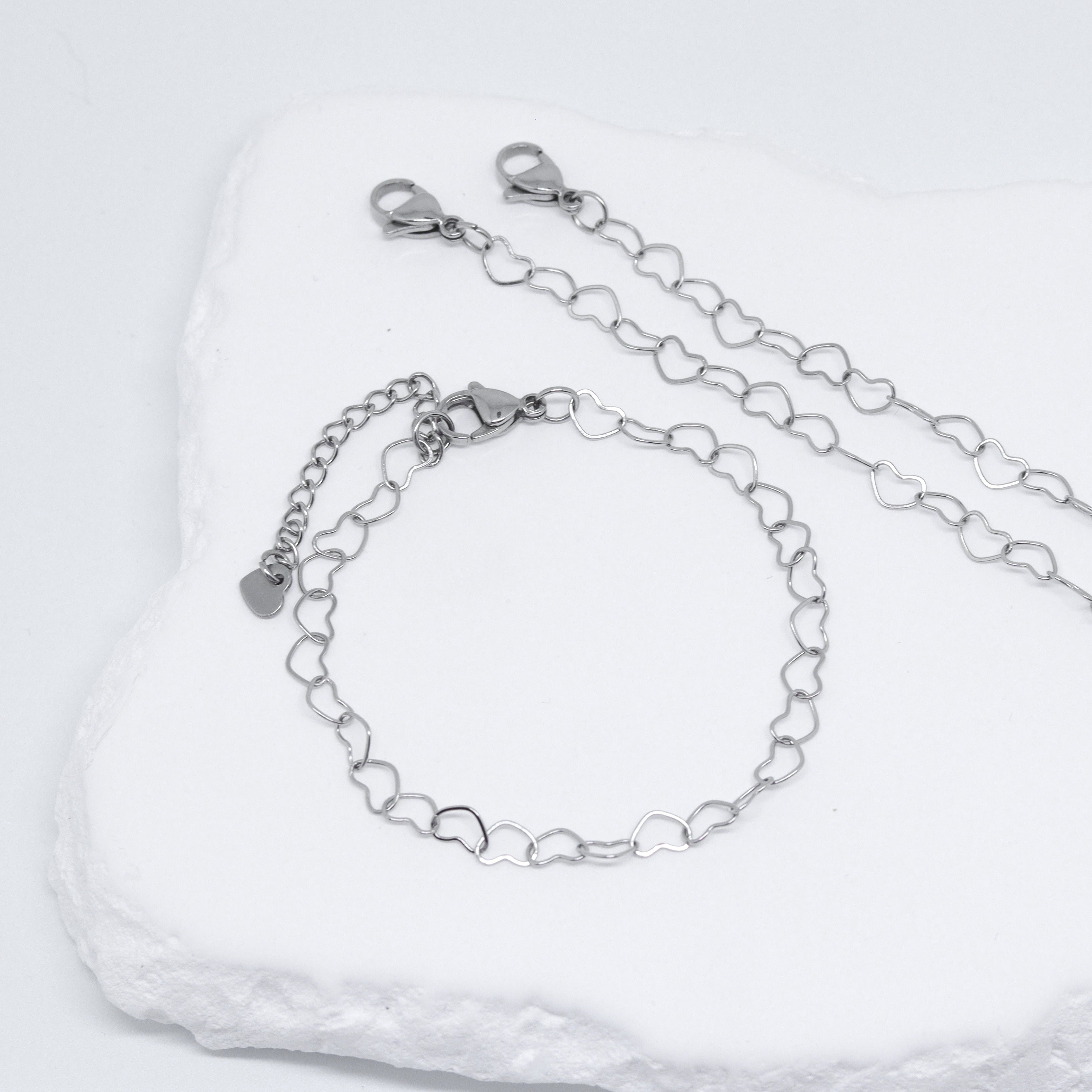 Armband Heart Zilver