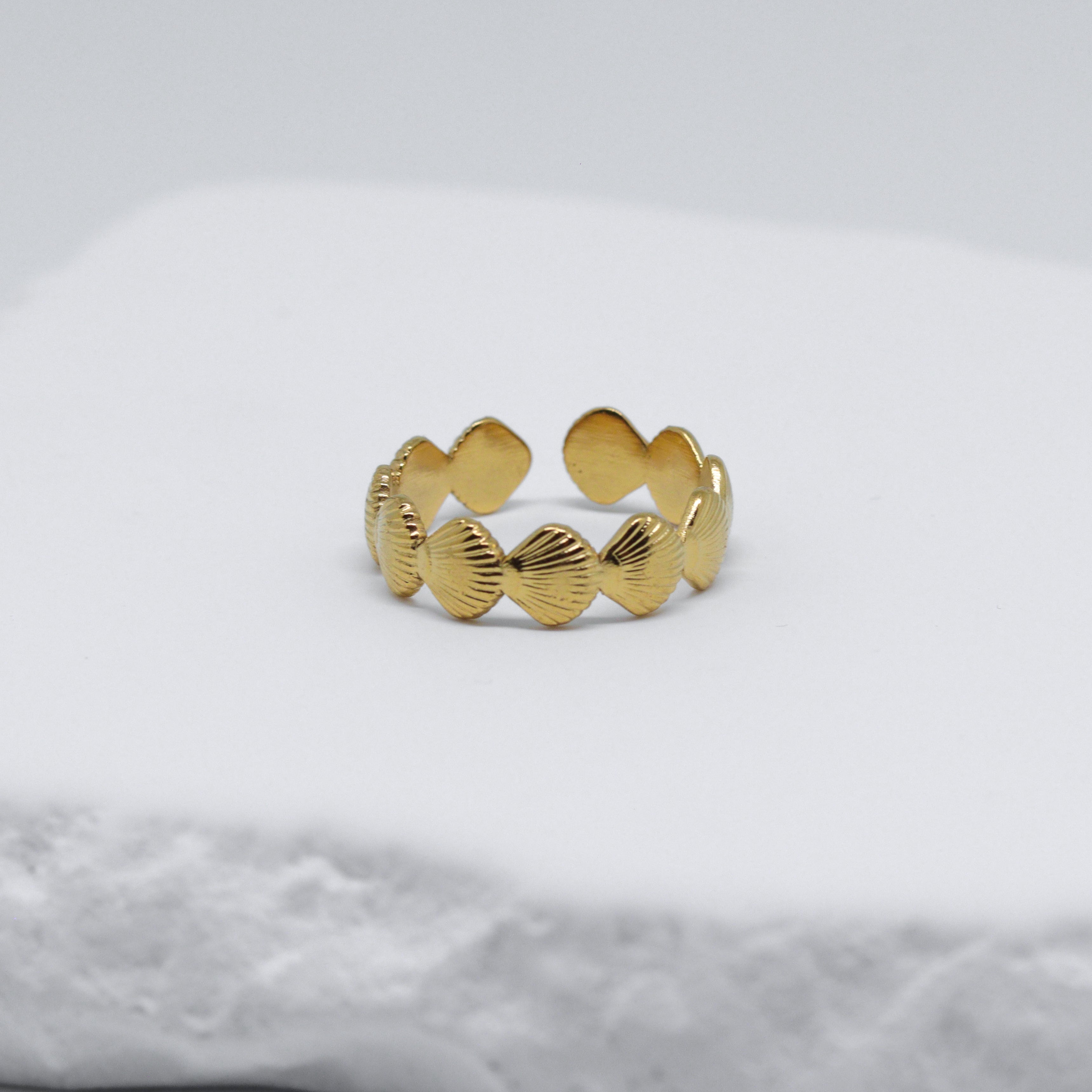 Ring Shell Goud