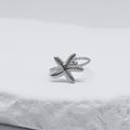 Ring Starfish Zilver