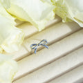 Ring Bow Zilver