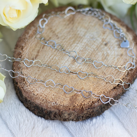 Armband Heart zilver