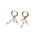 Oorbellen Ibiza Goud Roze