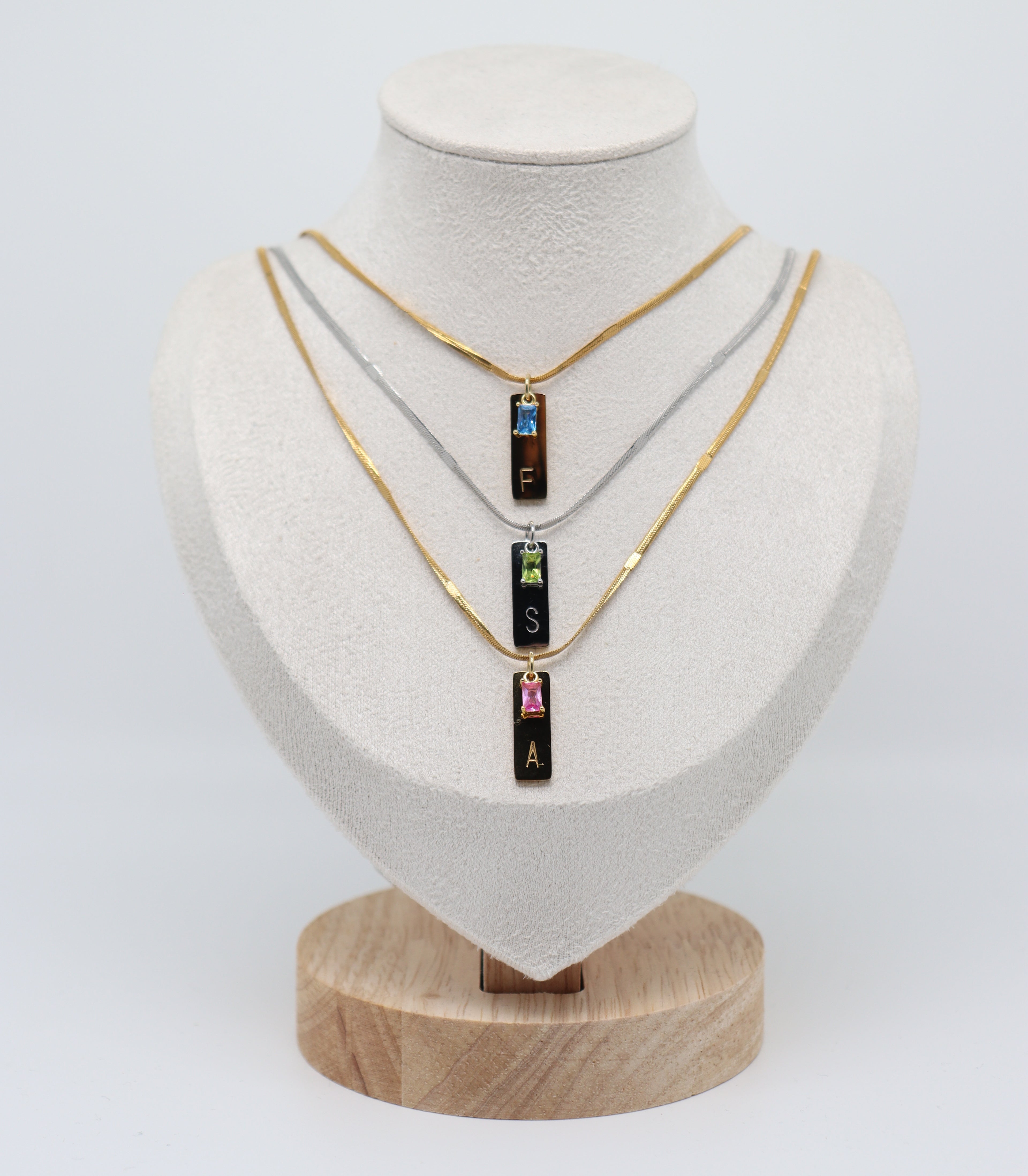 Initial Bar Ketting