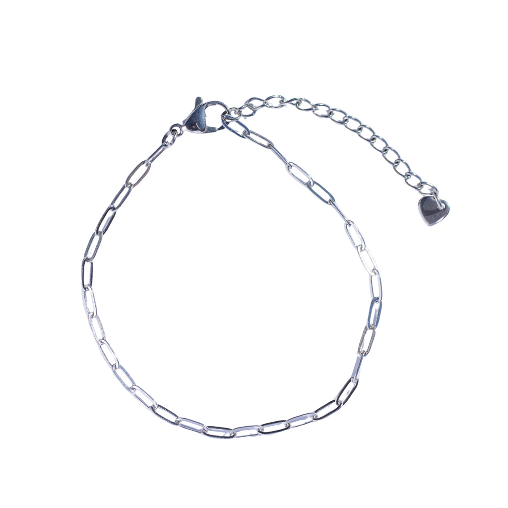 Armband Schakel Zilver
