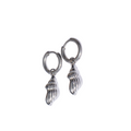 Oorbellen Shell Zilver