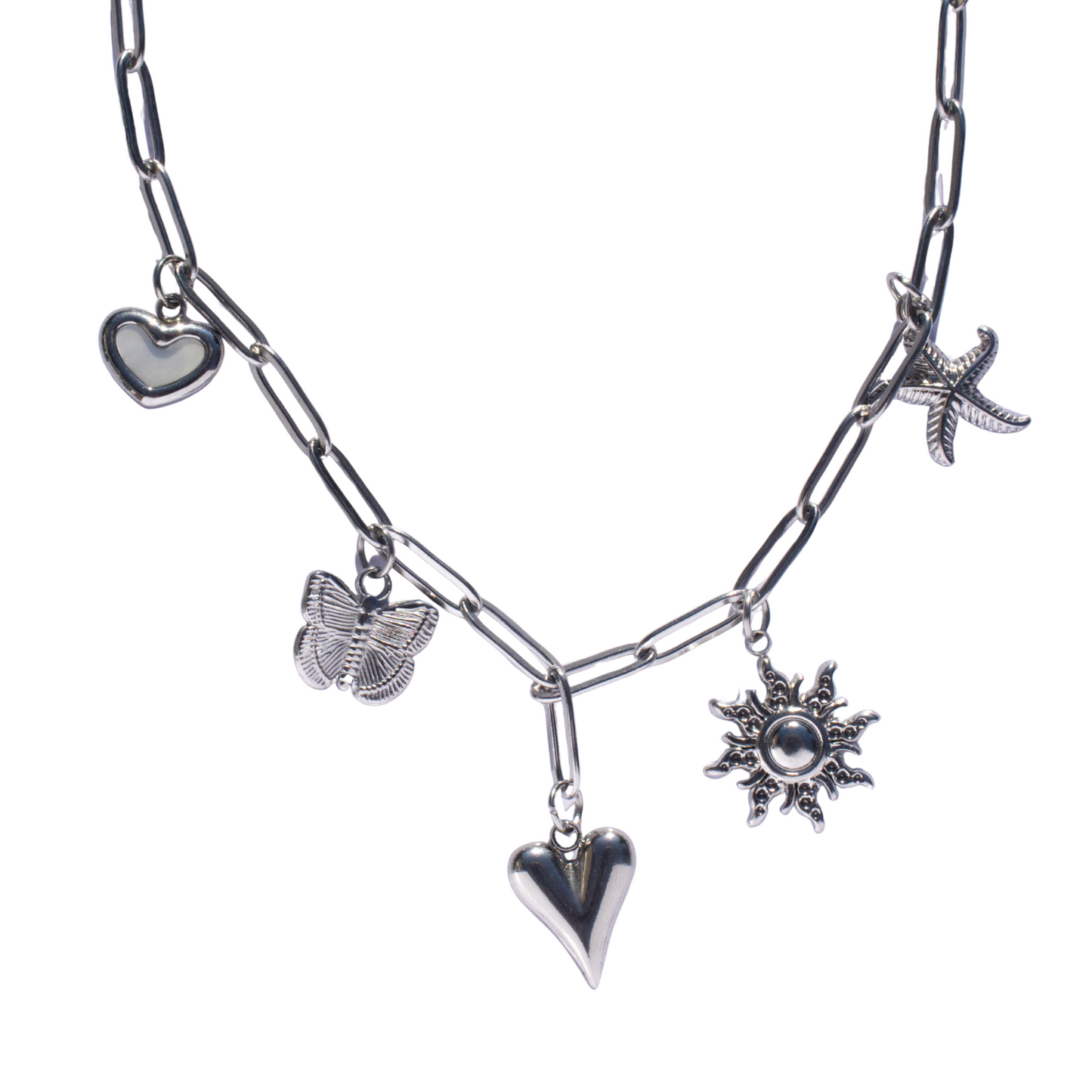 Bedelketting Summer Love zilver