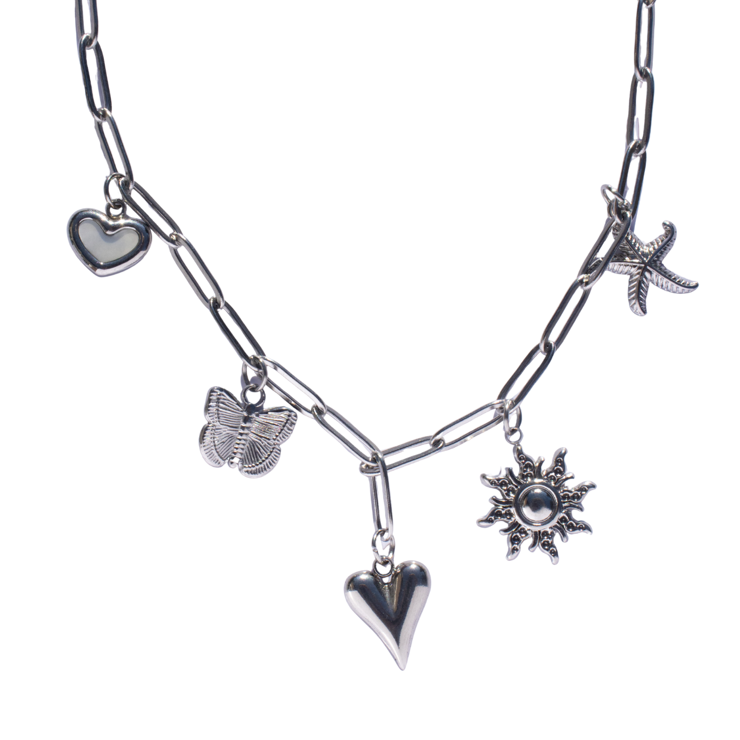 Bedelketting Summer Love Zilver