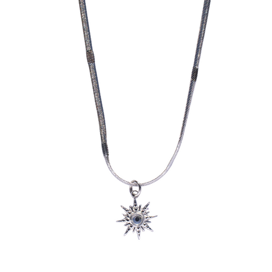 Ketting Sunshine zilver
