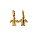 Oorbellen Turtle Goud
