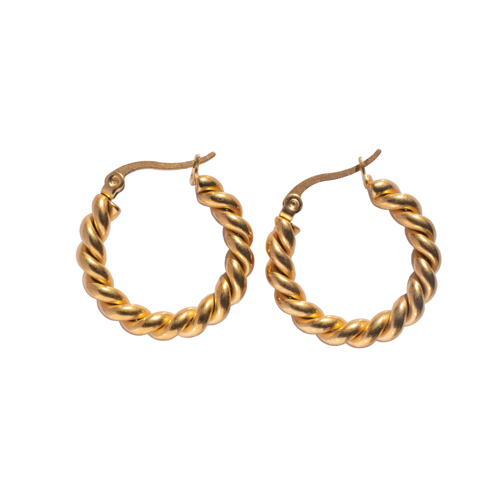 Oorbellen Twist Goud