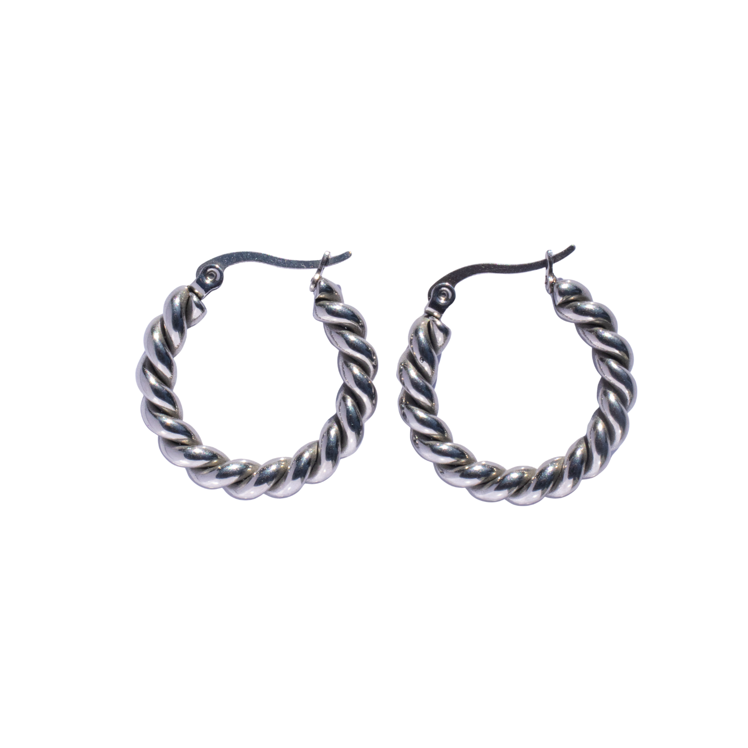 Twist Oorbel Zilver