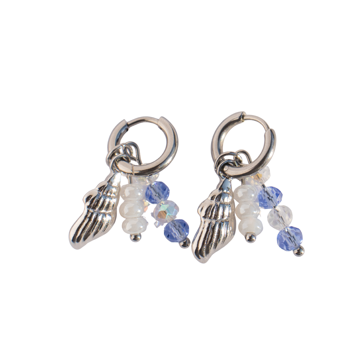 Oorbellen Wave Zilver