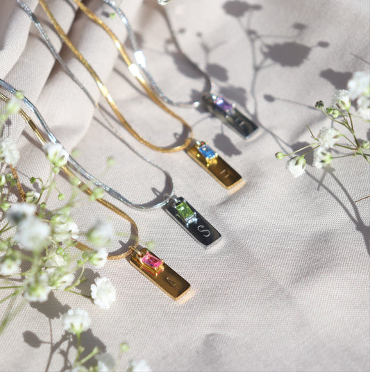 Handmade Initial Ketting