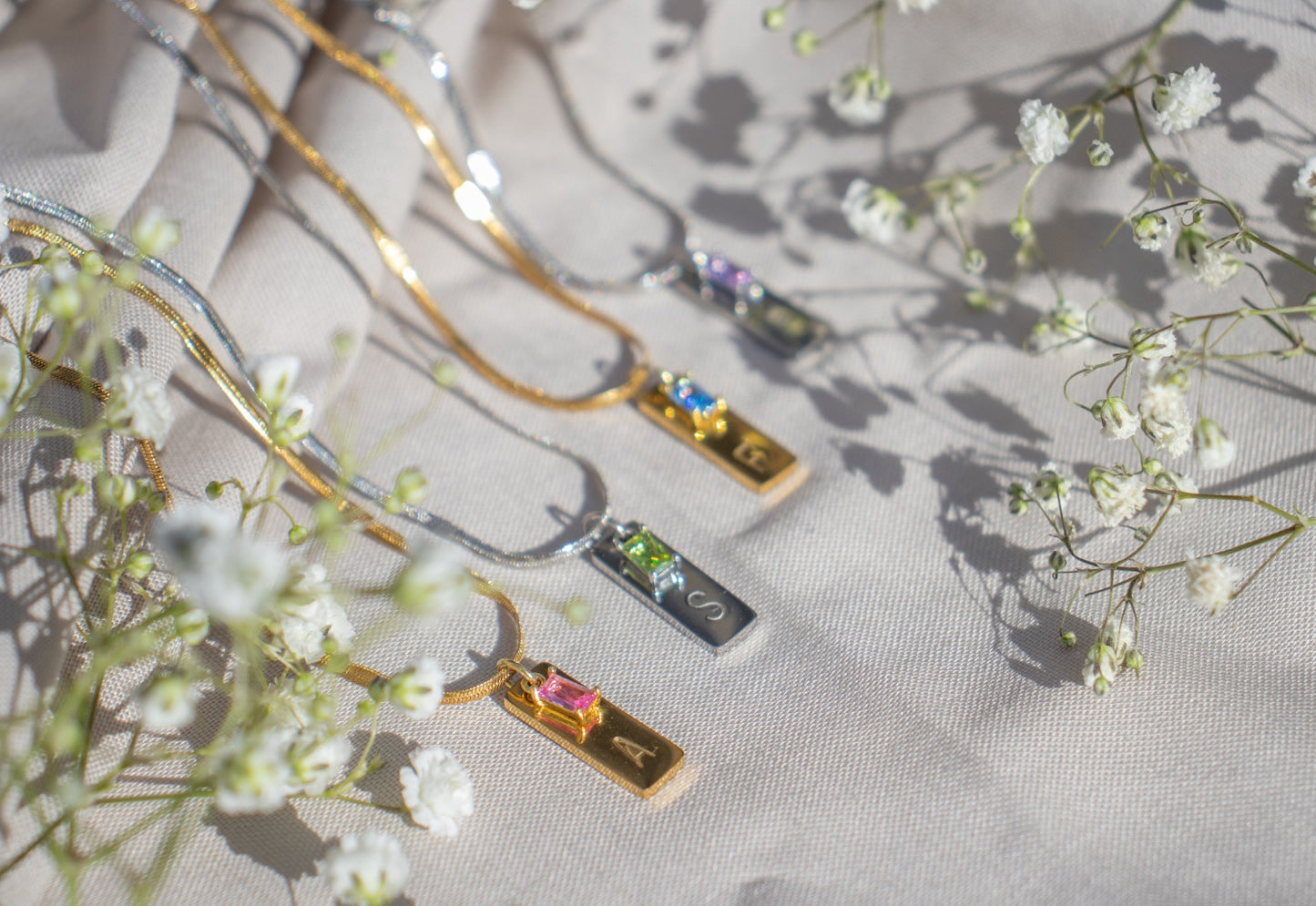 Handmade Initial Ketting